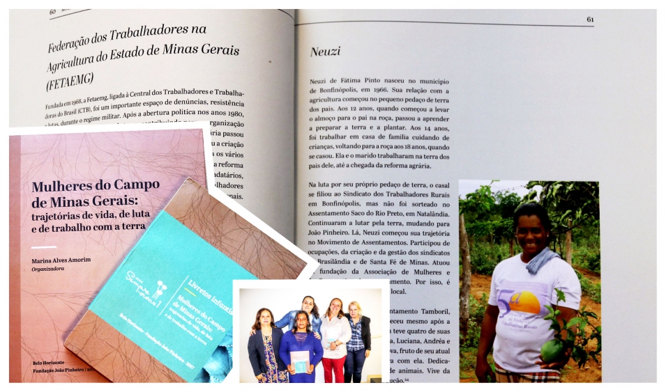 Fetaemg parabeniza trabalhadora rural coautora de livro sobre o cotidiano das Mulheres do Campo de Minas Gerais