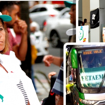 Fetaemg mobiliza moradores de Brumadinho em protesto contra a Vale no TJMG