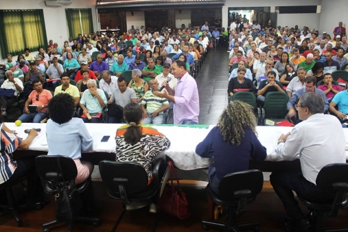 Fetaemg reúne aproximadamente seiscentas lideranças para debater Reforma da Previdência e ações de combate a retirada de direitos