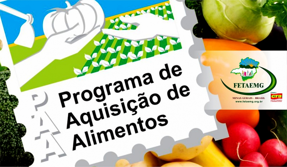 Chamada pública para aquisição de alimentos da Agricultura Familiar