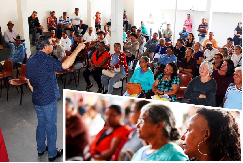 Presidente Vilson alerta os desafios do Movimento Sindical durante assembleia de prestação de contas em Cláudio