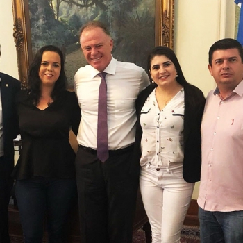 Governador do ES recebe o presidente da Fetaemg na capital capixaba