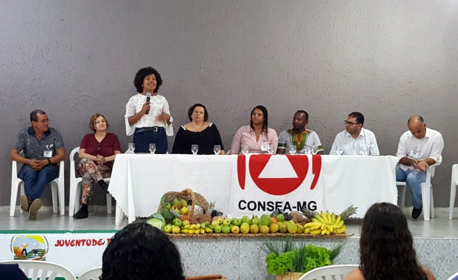 Fetaemg defende uso de produtos da Agricultura Familiar durante conferencia do Consea