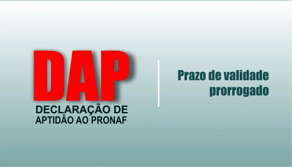 DAP – Prorrogação de vencimento